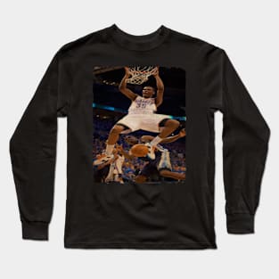 Kevin Durant in Thunderstruck Dunk Vintage Long Sleeve T-Shirt